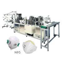 China Fully High Speed Automatic Face Disposable N95 Surgical Mask Making Machine (Ready Instock)