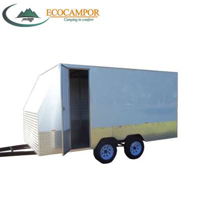 fiberglass enclosed cargo trailer motorcycle trailer ATV trailer