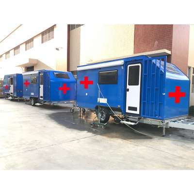 China 2020 Tow Away Mobile Health Medical prefab houses for Sale