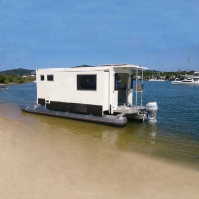 Luxury Floating Pontoon Houseboat Caravan